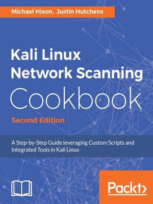 cover image of Kali Linux Network Scanning Cookbook